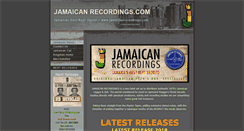 Desktop Screenshot of jamaicanrecordings.com